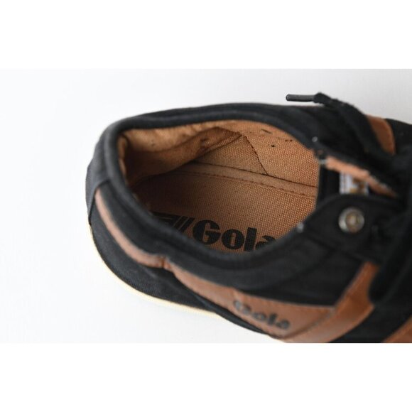 Gola Men’s Black & Tan Stripe Size 11 Casual Shoes Sneakers Fashion Comfortable - Picture 8 of 10